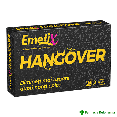 Emetix hangover x 8 plicuri