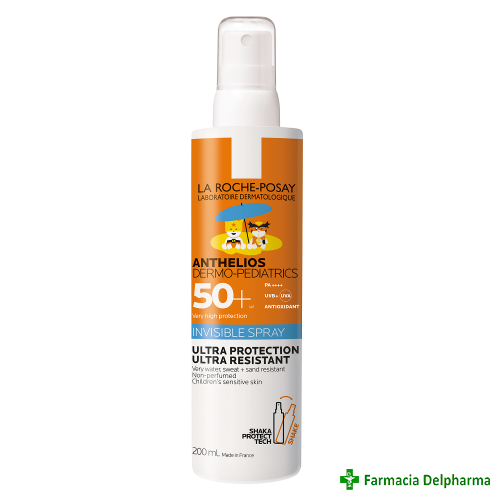 Spray invizibil pentru copii SPF 50+ Anthelios Dermo-Pediatrics x 200 ml, La Roche-Posay