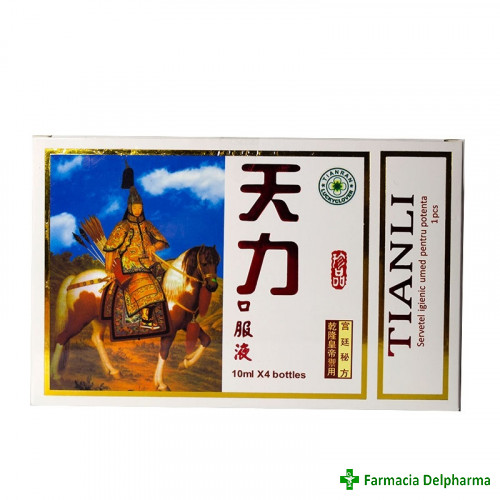 Tianli Ultra Power 4 fiole x 10 ml + servetel potenta, Sanye