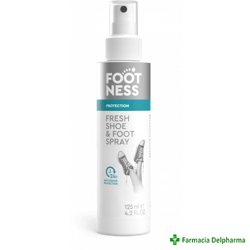 Spray pentru incaltaminte si picioare x 125 ml, FootNess Fresh