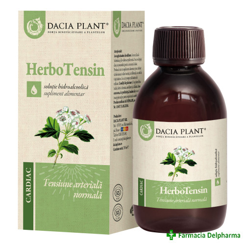 HerboTensin tinctura x 200 ml, Dacia Plant