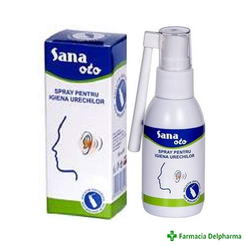 Spray pentru igiena urechilor x 50 ml, Sana