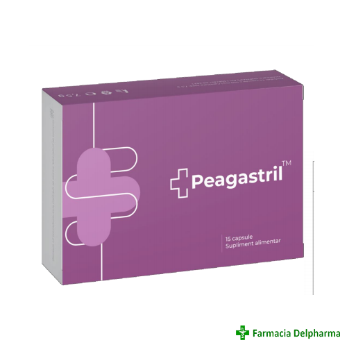 Peagastril x 15 caps., Naturpharma