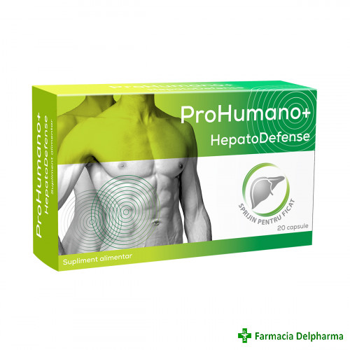 ProHumano + HepatoDefense x 20 caps., Pharmalinea