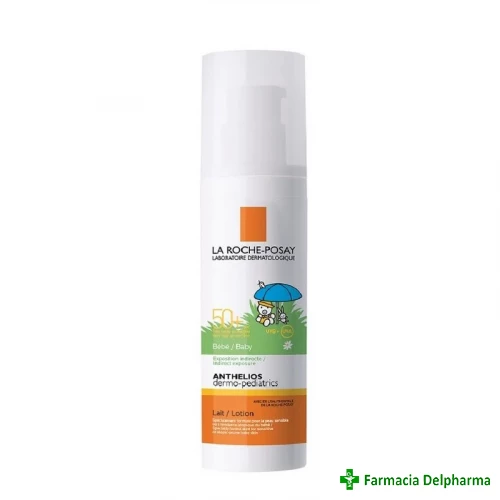 Lotiune protectie solara Baby SPF 50+ Anthelios Dermo-Pediatrics x 50 ml, La Roche-Posay