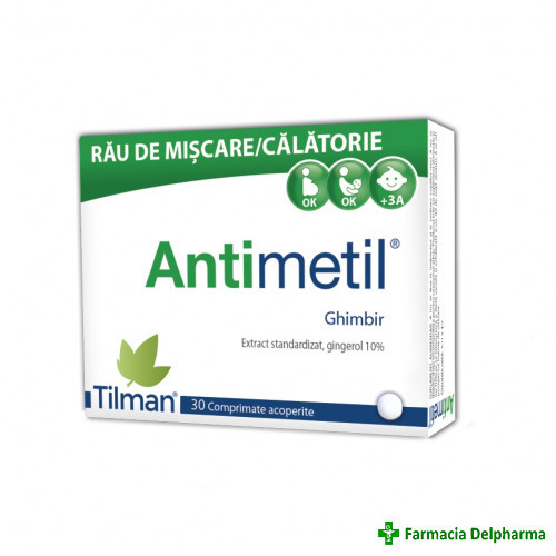 Antimetil x 30 compr., Tilman