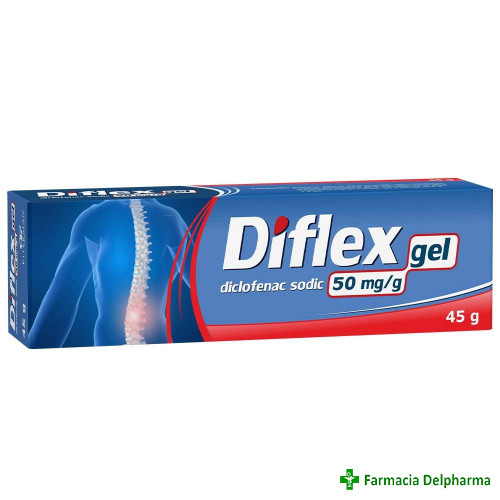 Diflex gel 50mg/g x 45 g, Fiterman