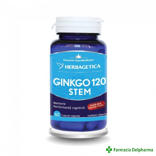 Ginkgo 120 Stem x 60 caps., Herbagetica