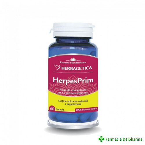 HerpesPrim x 60 caps., Herbagetica