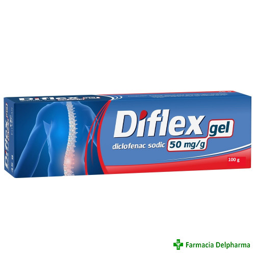 Diflex gel 50mg/g x 100 g, Fiterman