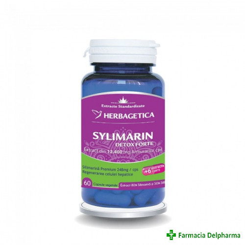 Sylimarin Detox Forte x 60 caps., Herbagetica