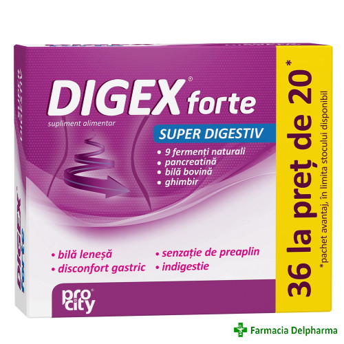 Digex Forte x 36 caps., Fiterman