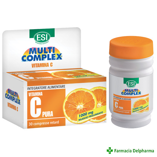 Vitamina C pura 1000 mg x 30 compr., Esi