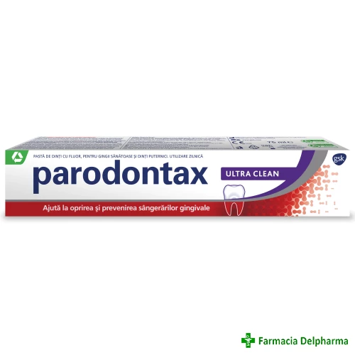 Pasta de dinti Parodontax Ultra Clean x 75 ml, GSK