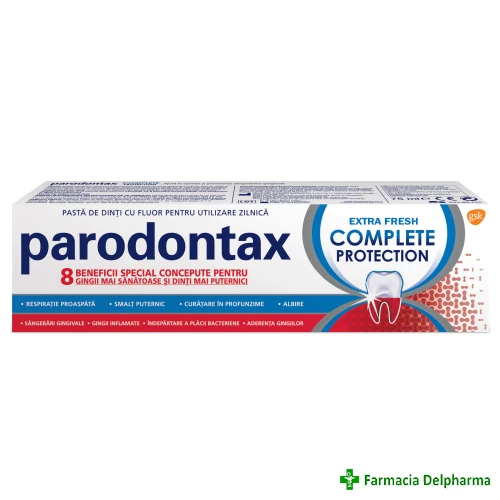 Pasta de dinti Parodontax Complete Protection Extra Fresh x 75 ml, GSK