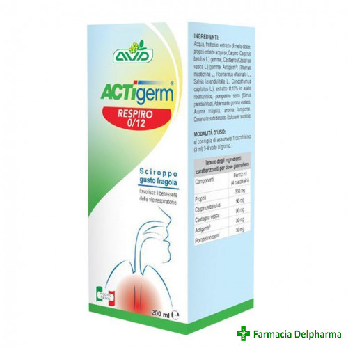 ACTIgerm Respiro 0-12 ani x 200 ml, AVD Reform