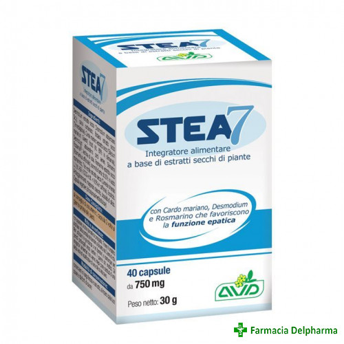 Stea 7 (steatoza hepatica) x 40 caps., AVD Reform