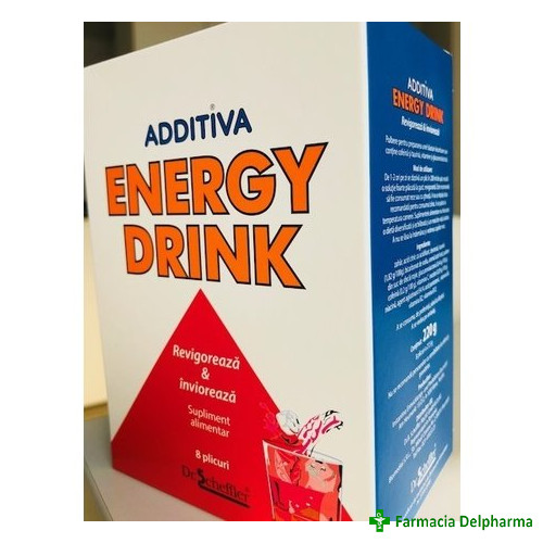 Additiva Energy Drink x 8 plicuri, Dr. Scheffler