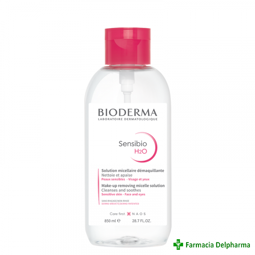 Bioderma sensibio h2o lotiune x 850 ml+ pompa