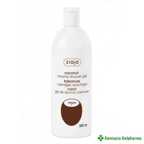 Gel de dus crema cu nuca de cocos (Coconut) x 500 ml, Ziaja