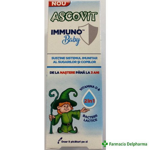 Ascovit Immuno baby x 7.5 ml, Perrigo