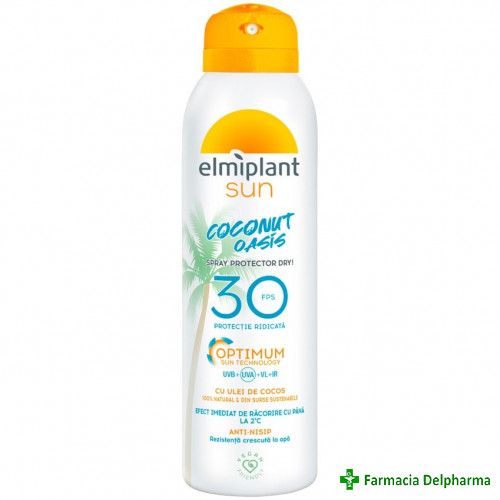 Spray protector cocos SPF 30 x 150 ml, Elmiplant