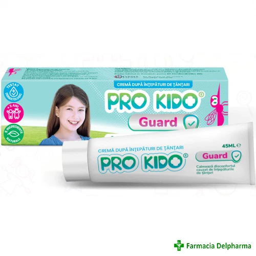 Crema dupa intepaturi de tantari pentru copii Pro Kido Guard x 45 ml, Pharmaexcell