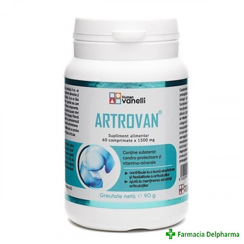 Artrovan (sanatatea articulatiilor) x 60 compr., Vanelli