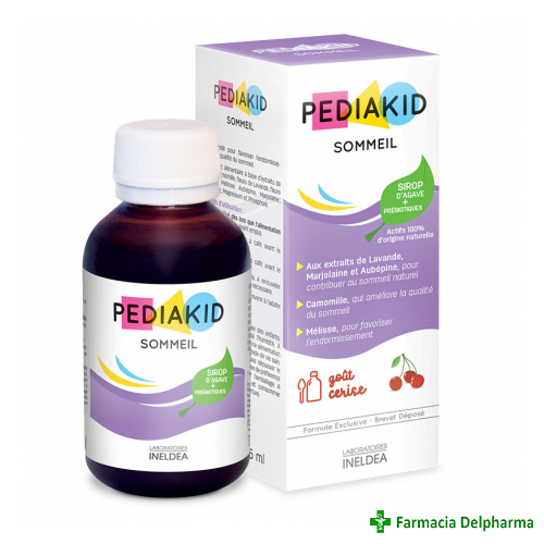 Pediakid Sommeil sirop x 125 ml, Laboratoires Ineldea