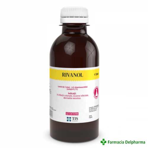 Rivanol 0.1% x 200 ml, Tis Farmaceutic