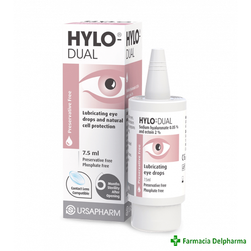 Hylo dual picaturi lubrifiante x 10 ml