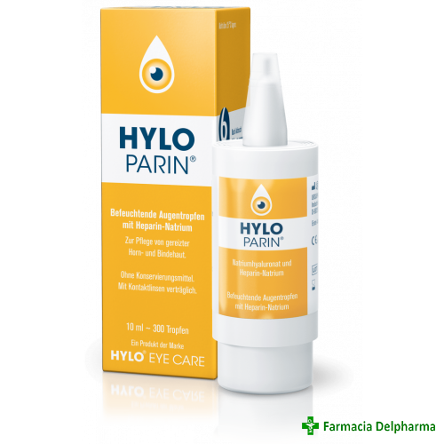 Hylo parin picaturi lubrifiante x 10 ml