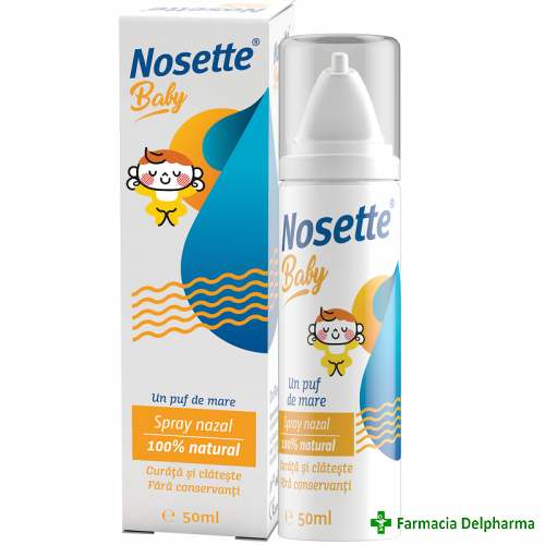 Nosette baby spray nazal x 50 ml
