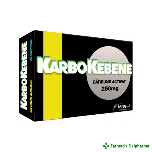 KarboKebene 250 mg x 20 compr., Terapia