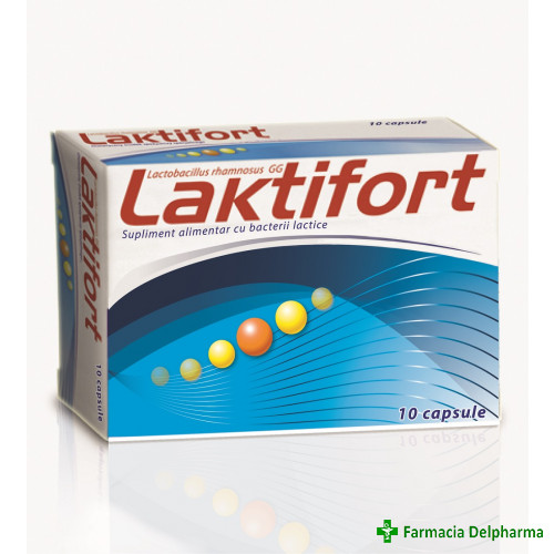 Laktifort x 10 caps., Perrafarma