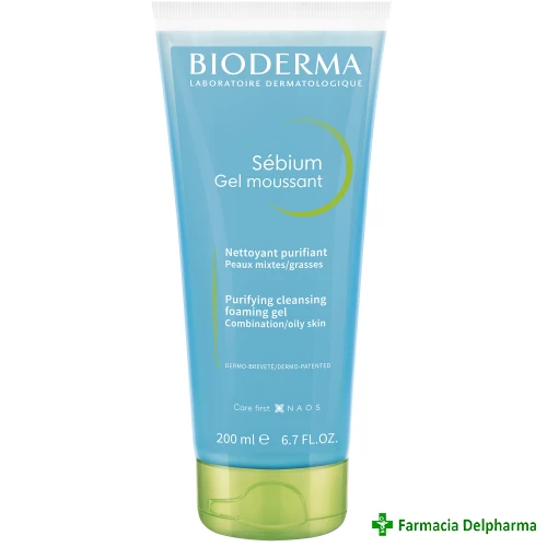 Sebium Gel spumant x 200 ml, Bioderma