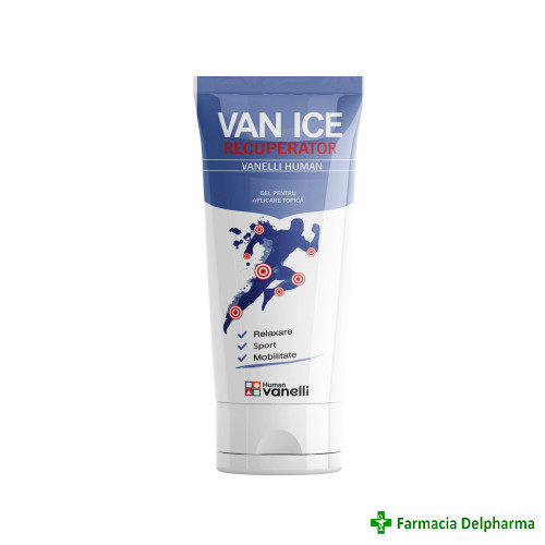 Van Ice gel recuperator x 150 ml, Vanelli