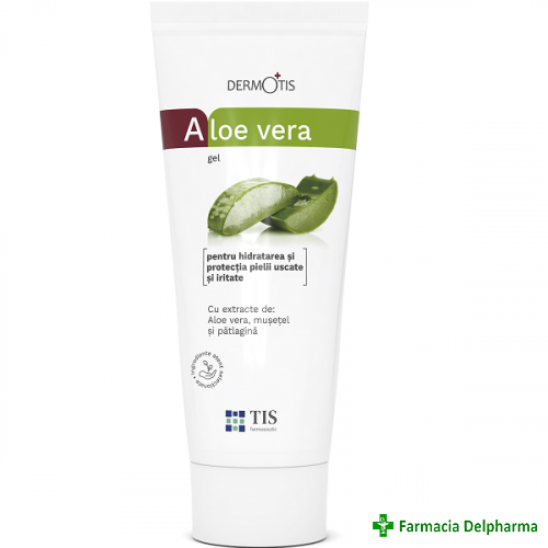Aloe Vera gel Dermotis x 100 ml, Tis Farmaceutic
