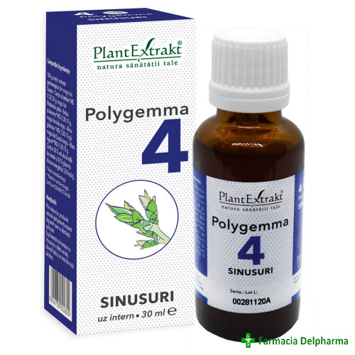 Polygemma 4 Sinusuri x 30 ml, PlantExtrakt