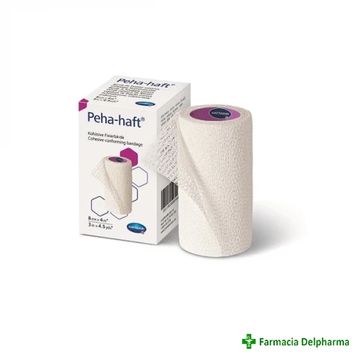 Peha-Haft fasa elastica autoadeziva 8 cm x 4 m x 1 buc., Hartmann