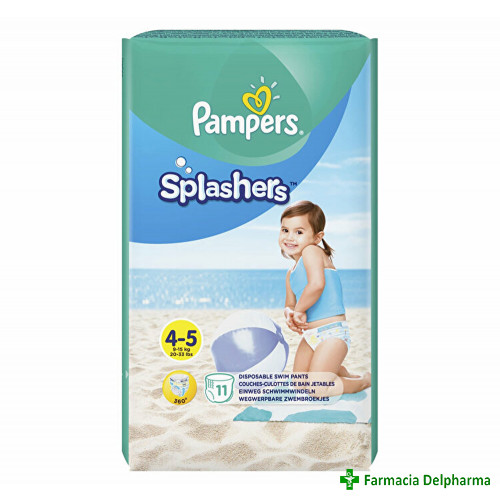 Scutece-chilotel pentru apa Pampers Splasher Nr. 4-5 9-15 kg x 11 buc.