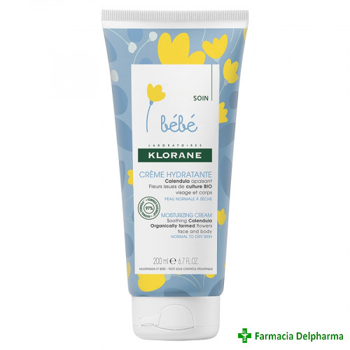 Crema hidratanta Klorane Bebe x 200 ml, Pierre Fabre