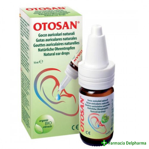 Picaturi auriculare x 10 ml, Otosan