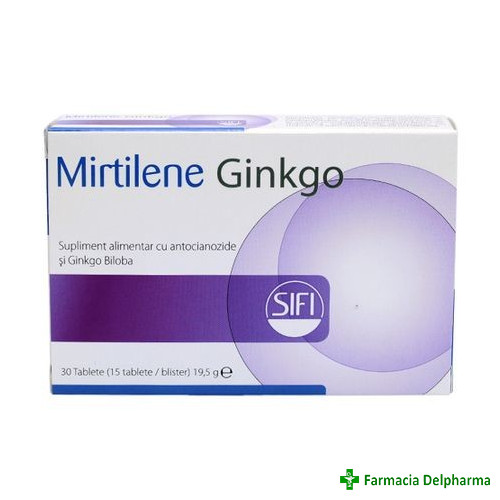 Mirtilene Ginkgo x 30 compr., Sifi