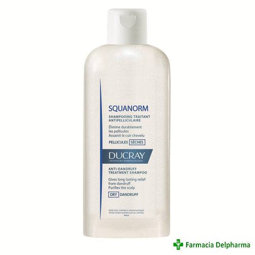 Squanorm matreata uscata Ducray x 200 ml, Pierre Fabre