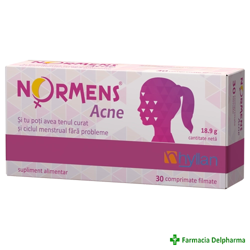 NorMens Acne x 30 compr. film., Hyllan