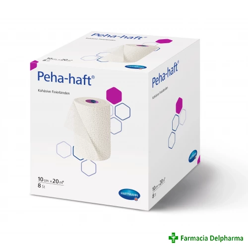 Peha-Haft fasa elastica autoadeziva 10 cm x 20 m x 1 buc., Hartmann