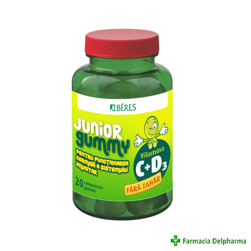 Actival Junior Gummy x 20 compr. gumate, Beres Pharmaceuticals