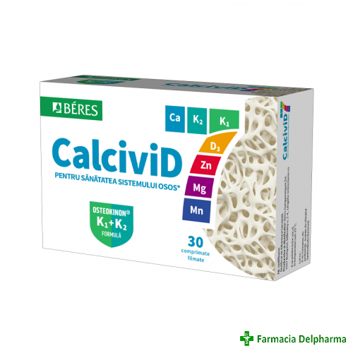 Calcivid 7 x 30 compr., Beres Pharmaceuticals