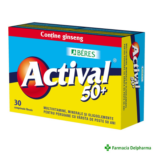 Actival 50 + x 30 compr., Beres Pharmaceuticals